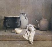 Emil Carlsen Study in Grey Sweden oil painting artist